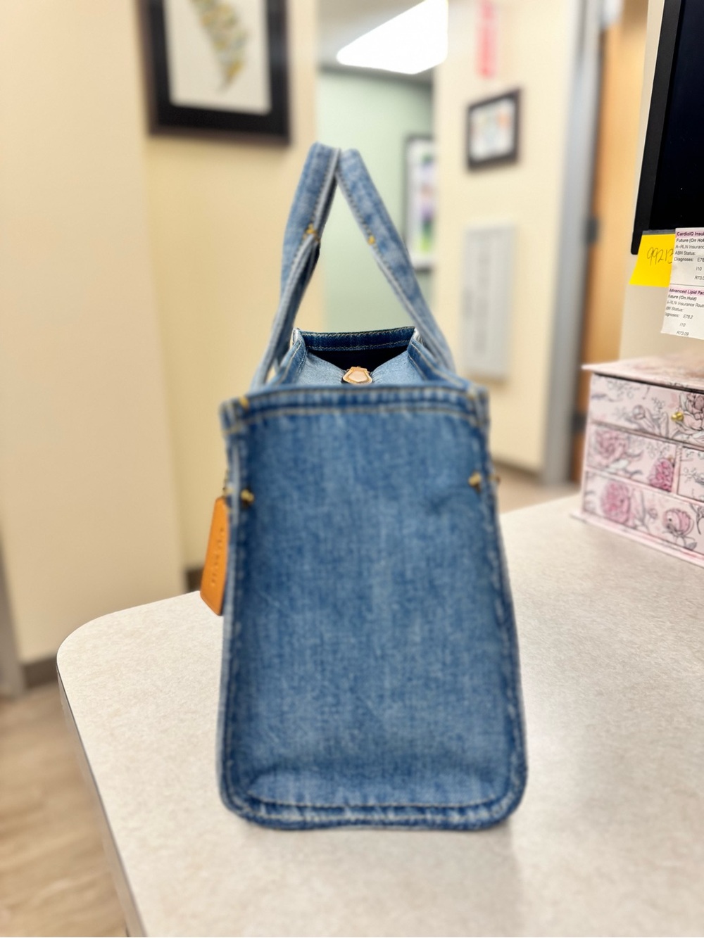 NWT - COACH - Cargo 26 - Denim - Picture 4 of 13